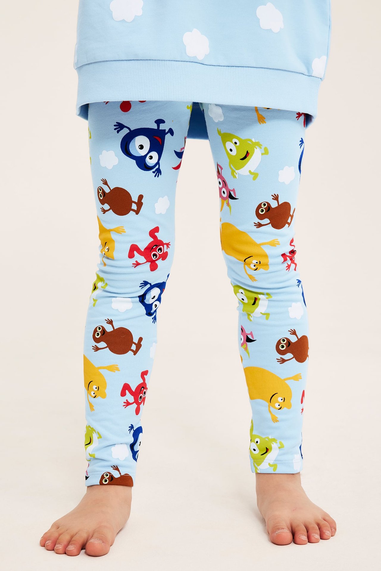 Leggings med Babblarna motiv