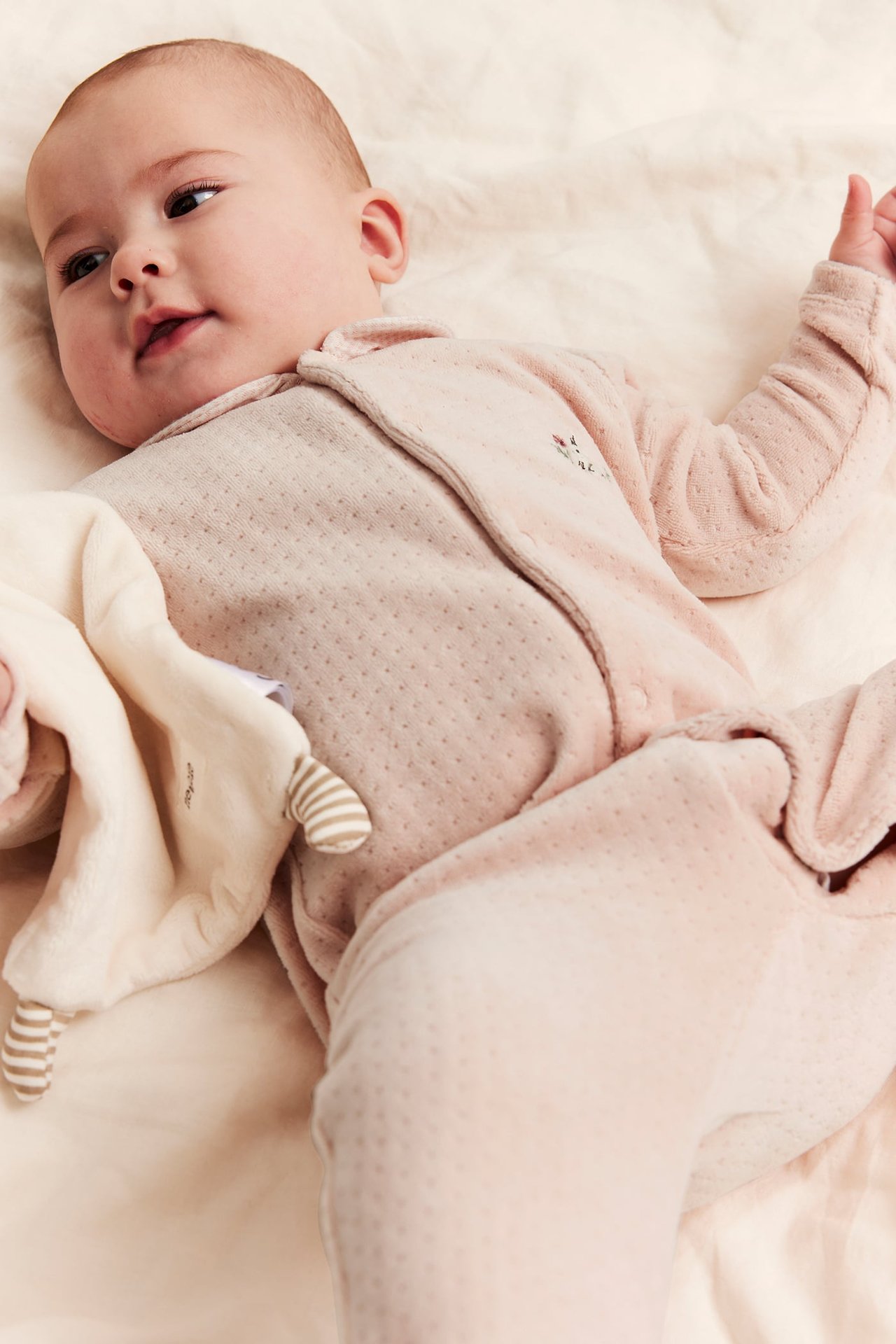 Velurpyjamas med krage