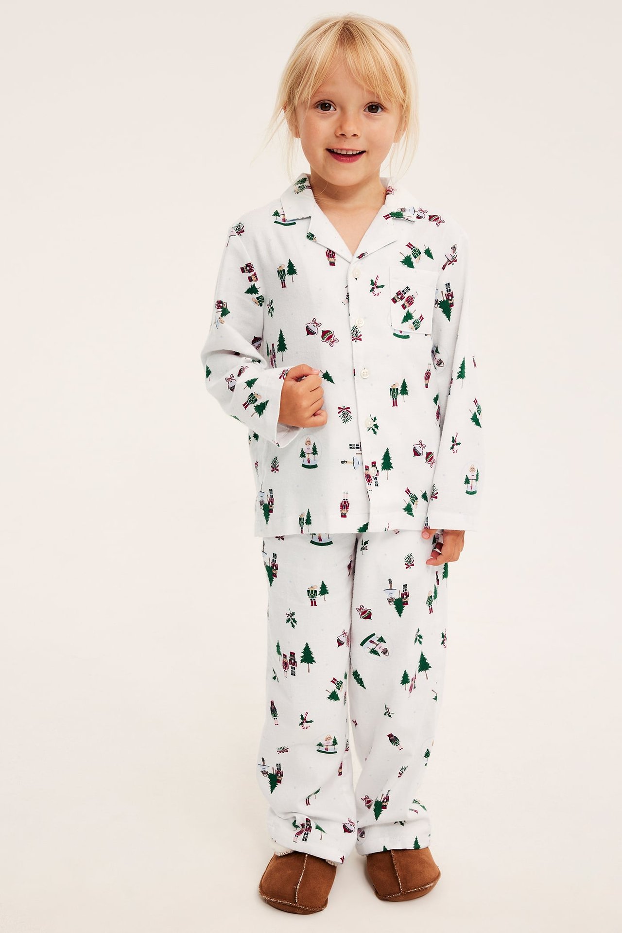 Julepyjamas i flanell