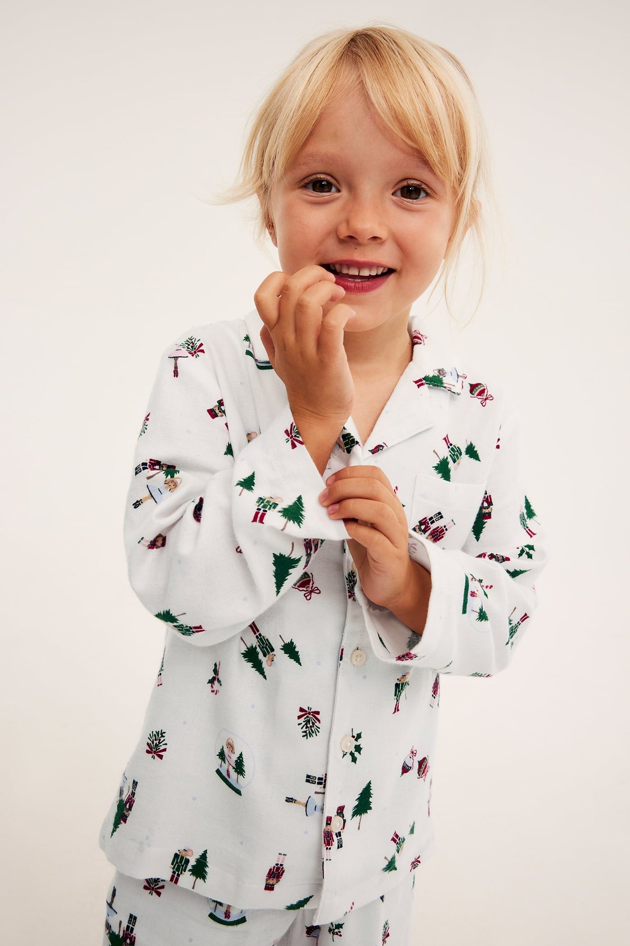 Julepyjamas i flanell