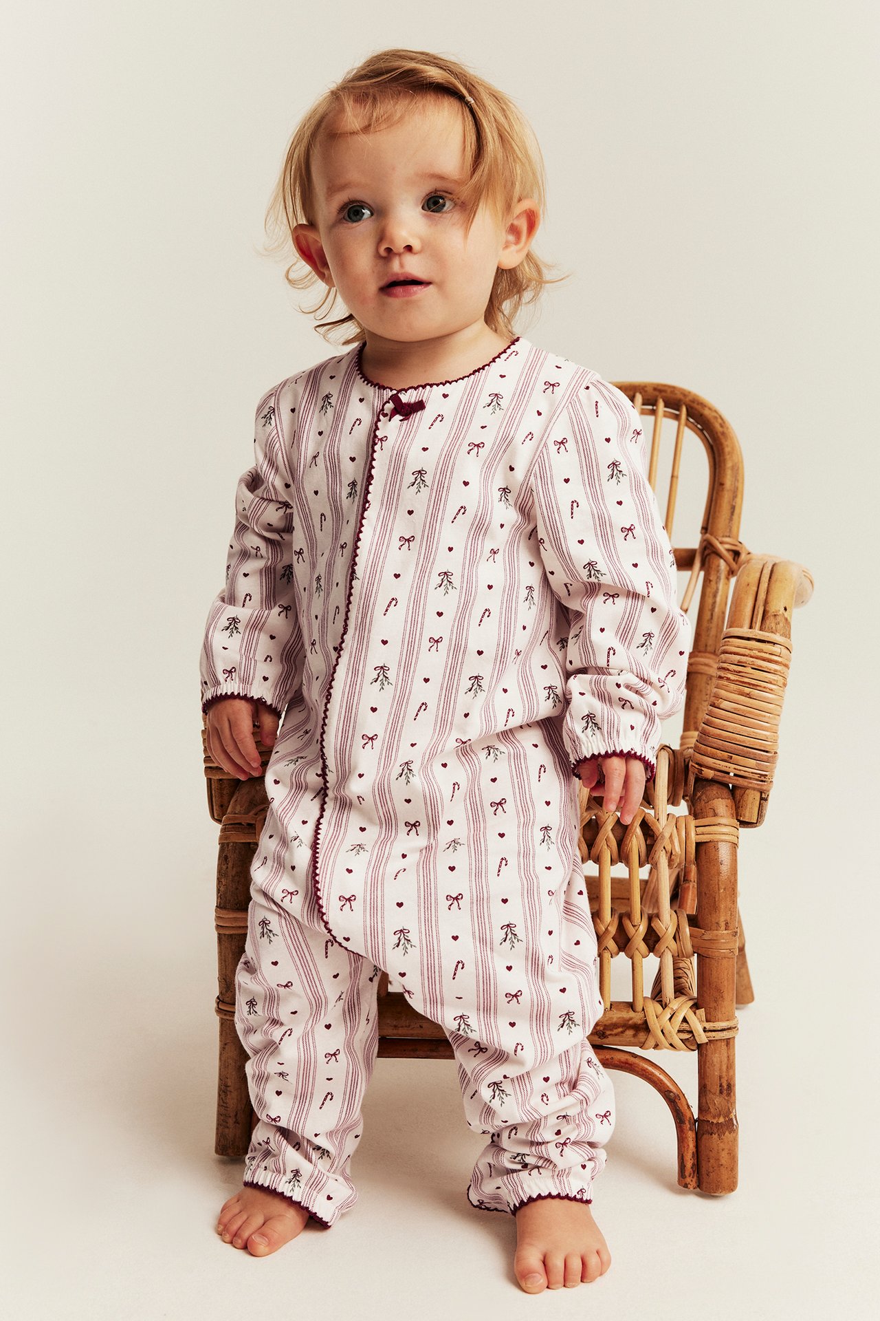 Pyjamas med julmotiv