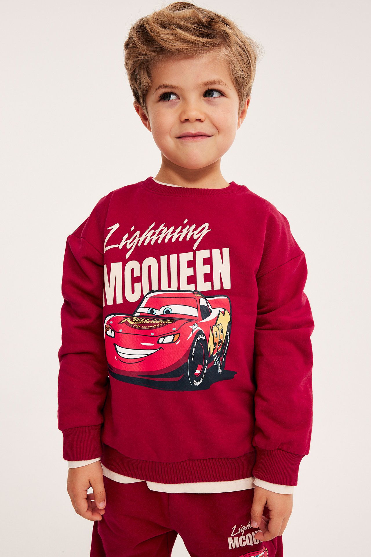 Sweatshirt med Blixten McQueen