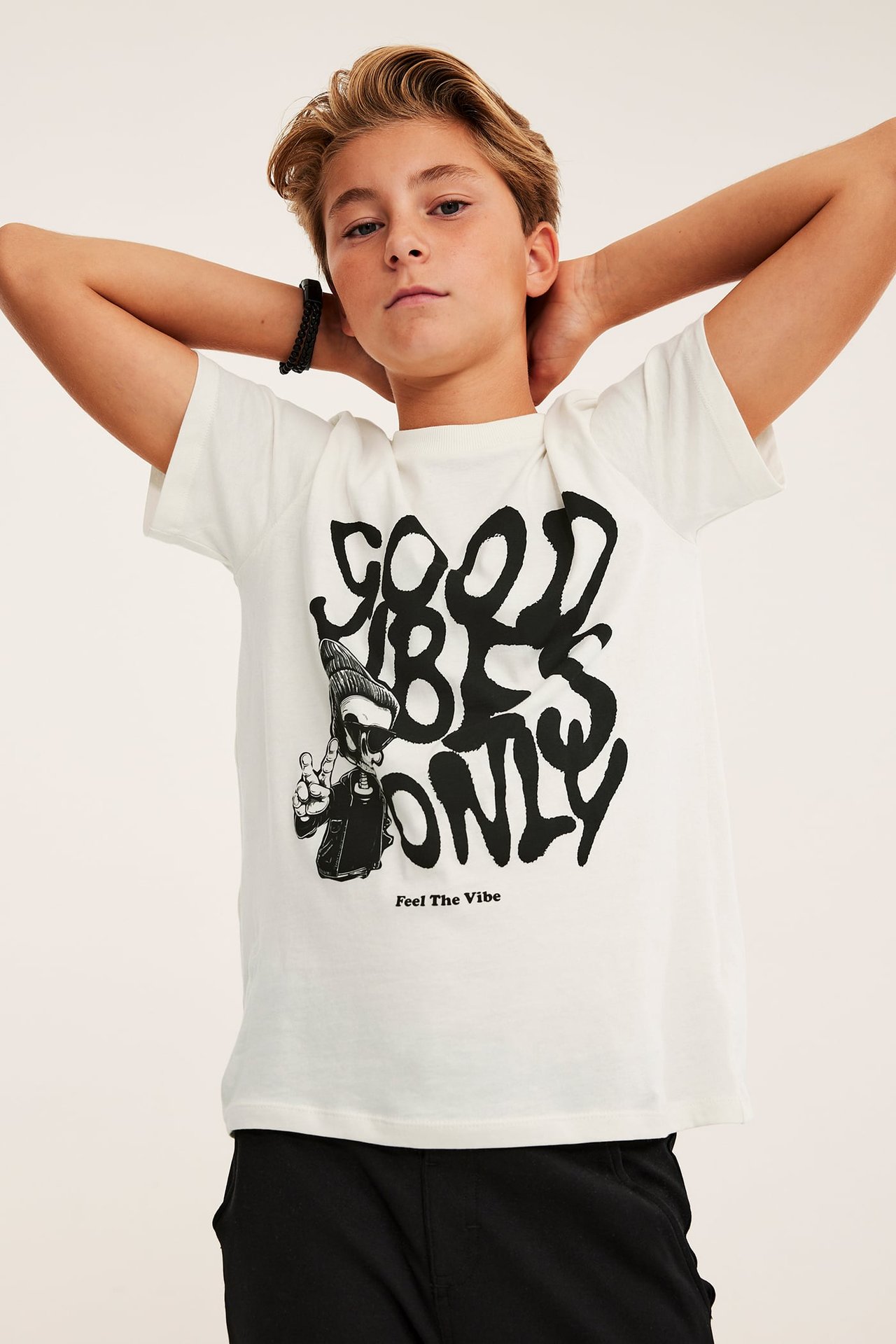 T-shirt z nadrukiem z przodu