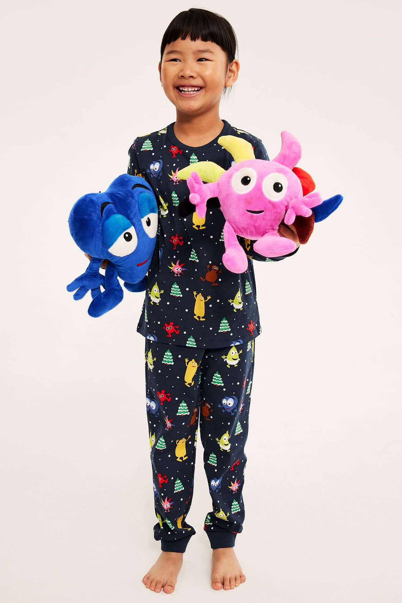 Pyjamas med Babblarna-motiv