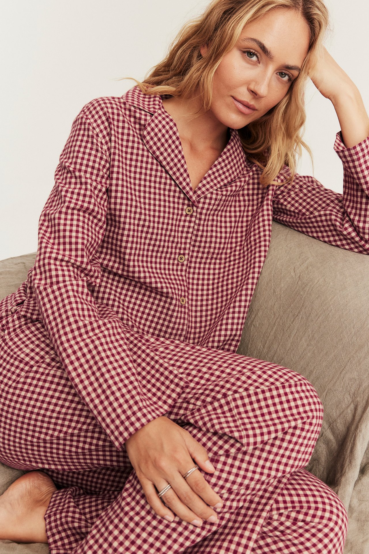 Jouluinen Newbie Womanin flanellipyjama