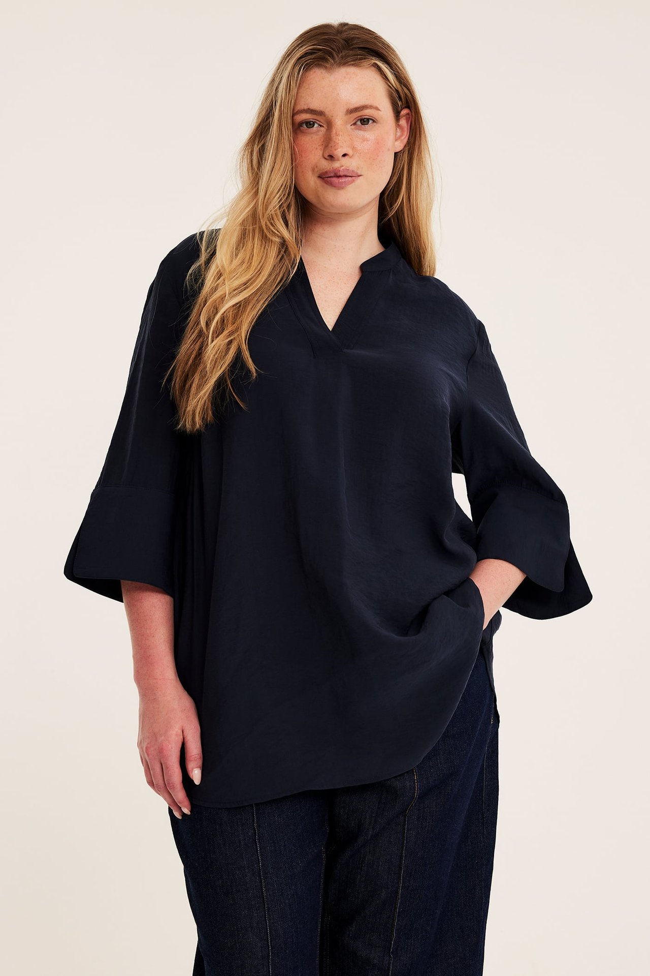 Blus i modalmix
