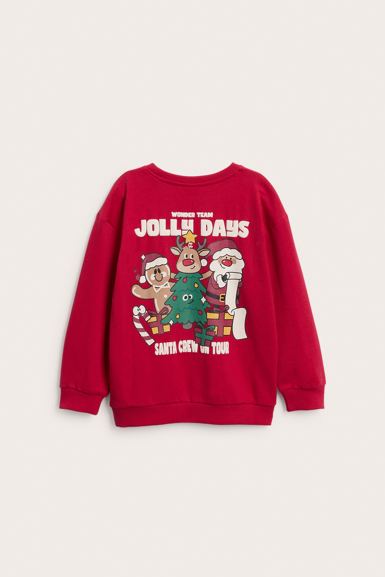 Jultröja sweatshirt - Röd - 6