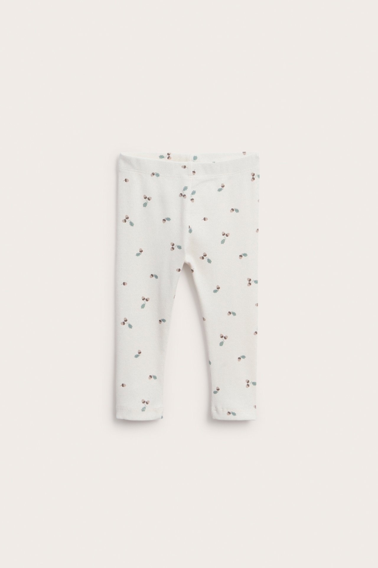 Prążkowane legginsy