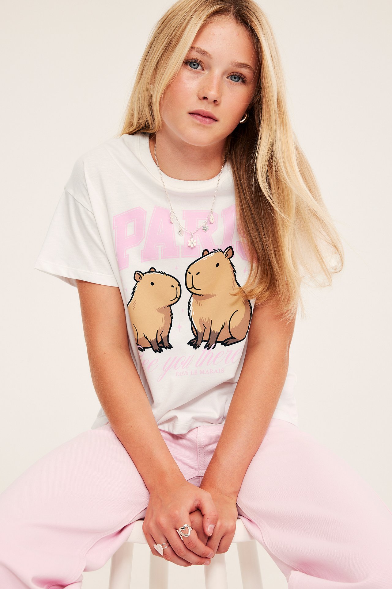 T-shirt med tryck