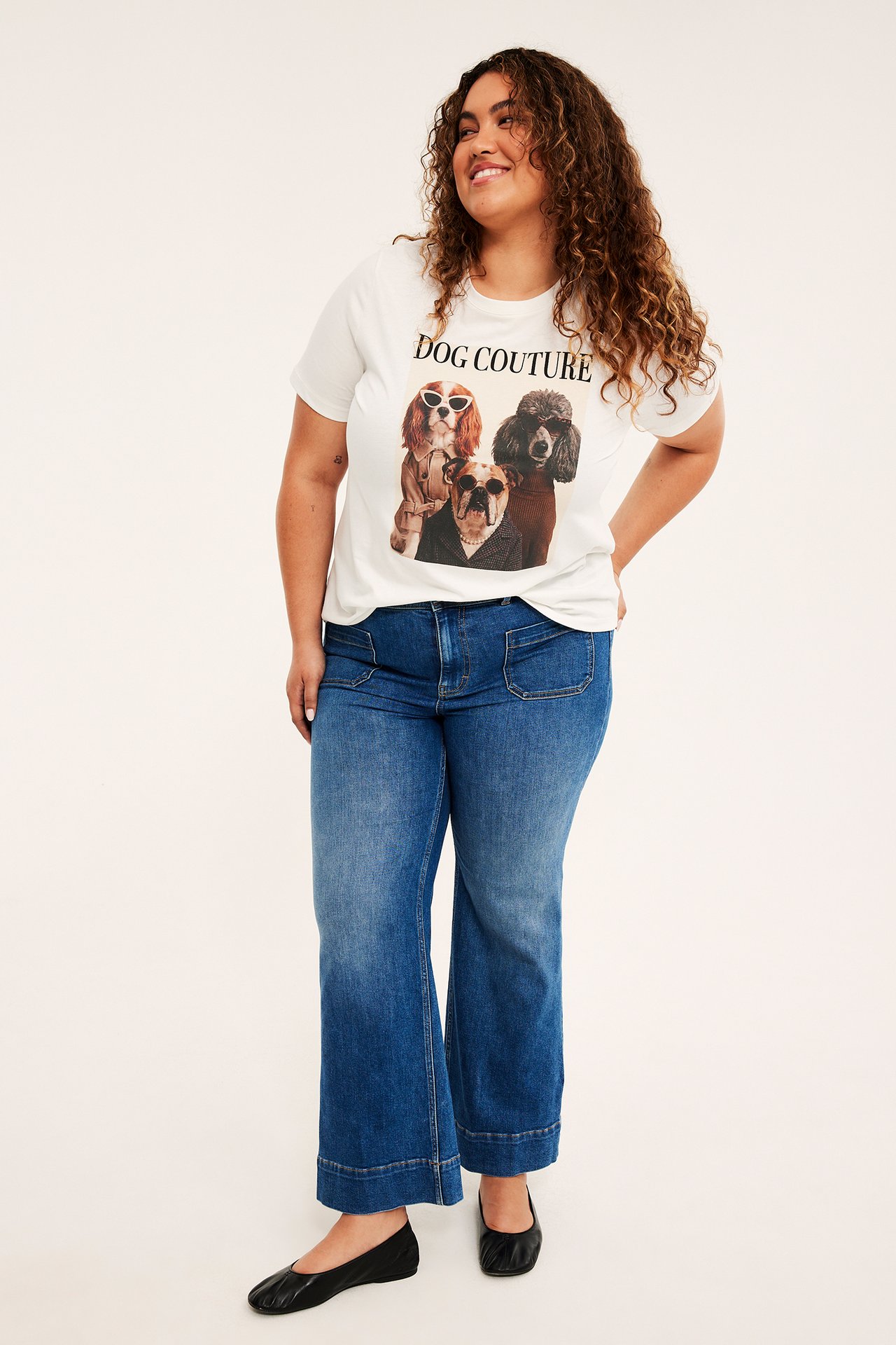 T-shirt med tryck