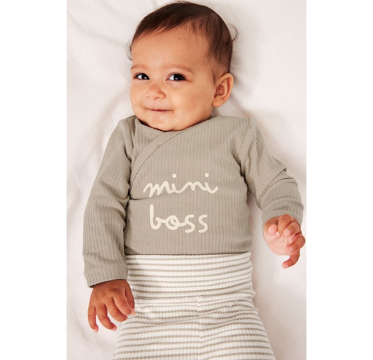 Noworodki w ubraniach z kolekcji noworodkowej Kappahl.