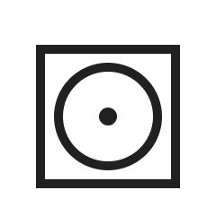 Symbol instrukcji prania do suszenia w suszarce bębnowej w niskiej temperaturze