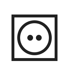 Symbol instrukcji prania do suszenia w suszarce bębnowej w normalnej temperaturze