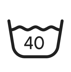 Symbol instrukcji prania 40 stopni
