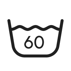 Symbol instrukcji prania 60 stopni