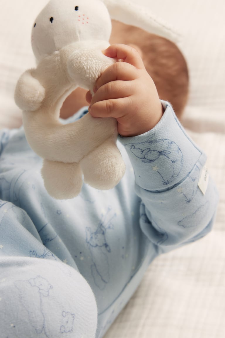 Babypyjamas | Lyseblå | Baby | Newbie