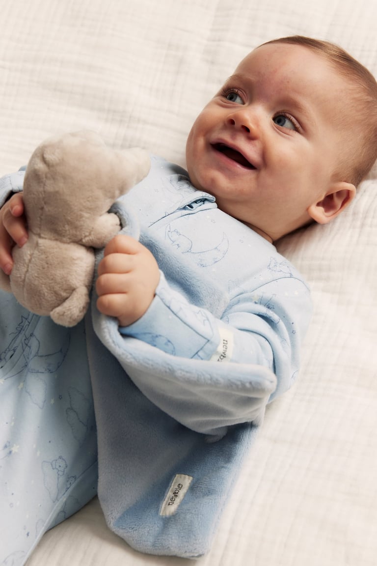 BABY L 魔除セット Babypyjamas | Lyseblå | Baby | Newbie