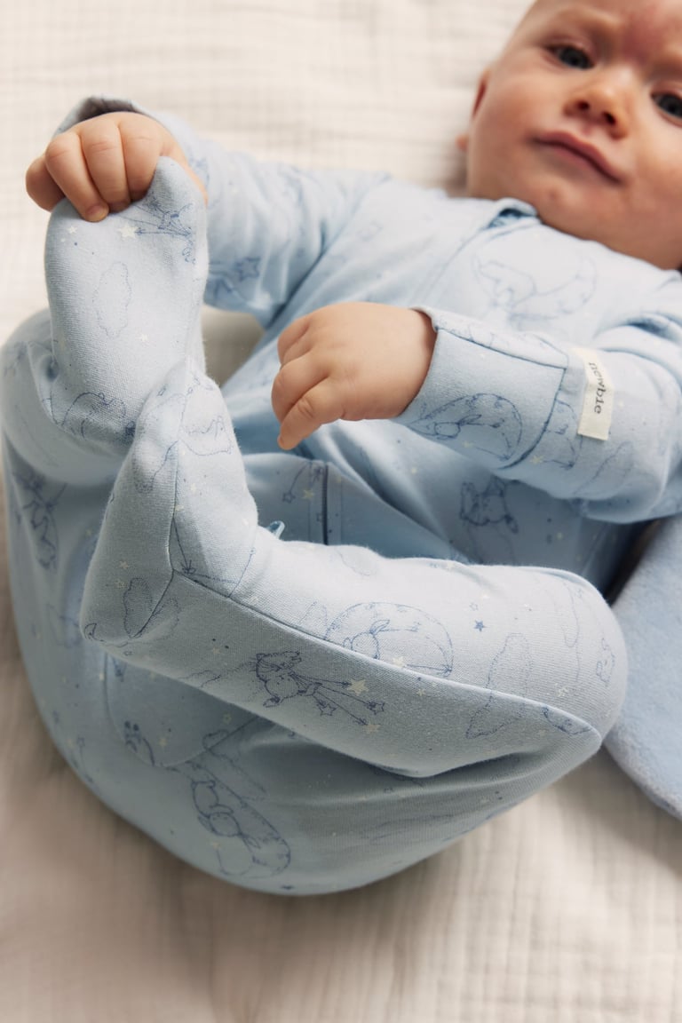BABY L 魔除セット Babypyjamas | Lyseblå | Baby | Newbie