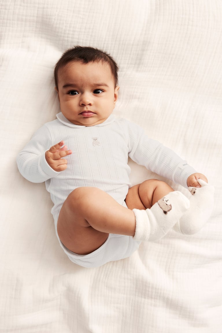 Body z haftem | Offwhite | Baby | Newbie