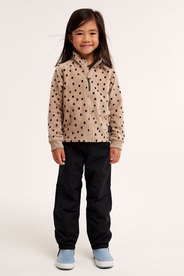 Bluza z polaru zip-in / zip-off Kaxs | Beżowy | Dziecko