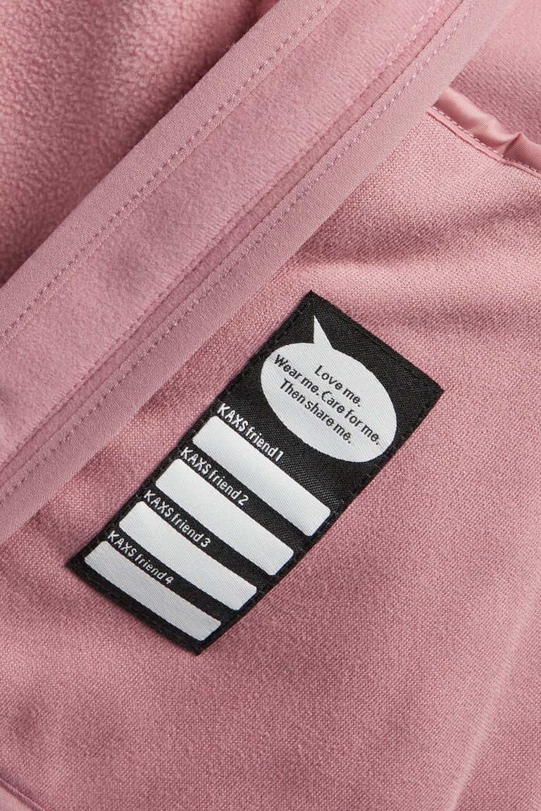 Polar zimowy zip-in/zip-off Kaxs | Różowy | Dziecko | Kappahl