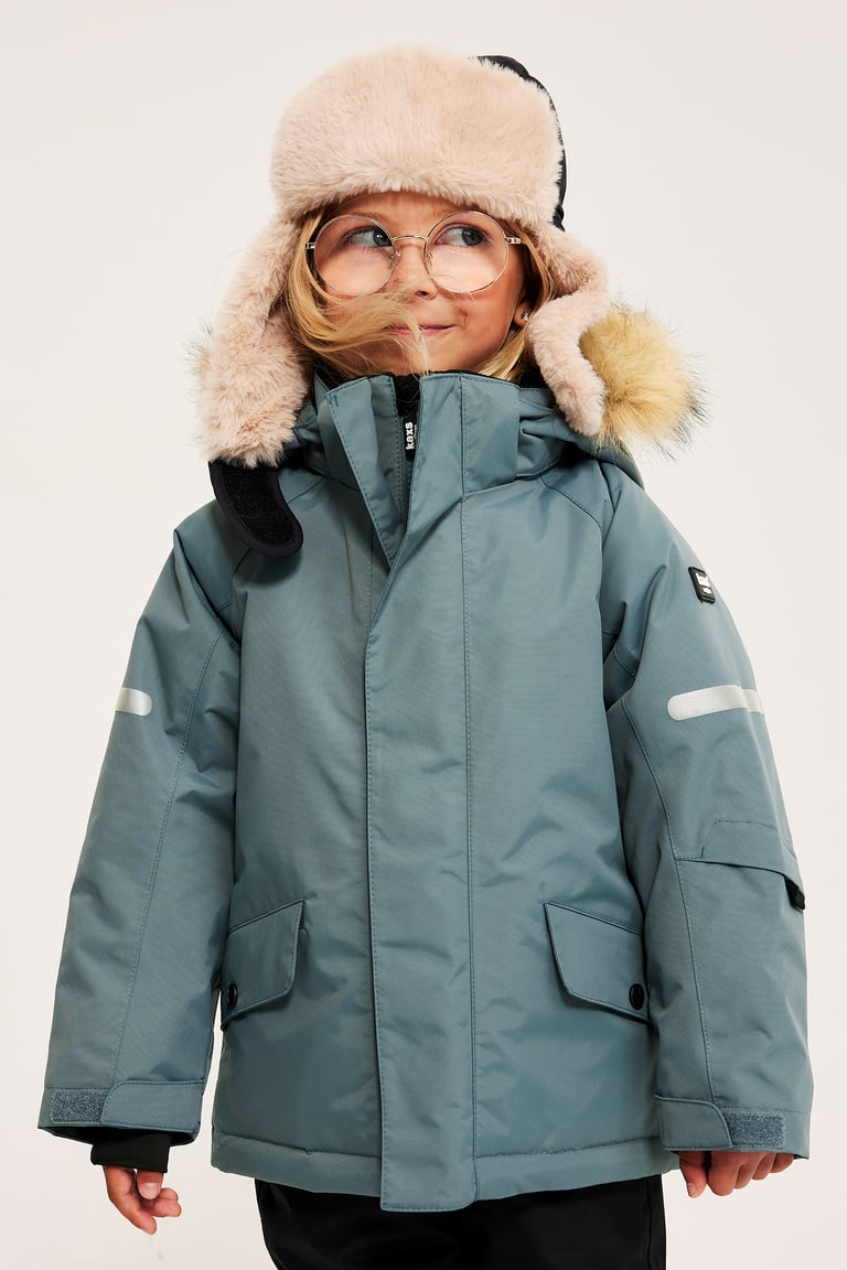 シロクマ　　カバー付き Kurtka zimowa Kaxs Proxtec | Niebieski | Dziecko | Kappahl