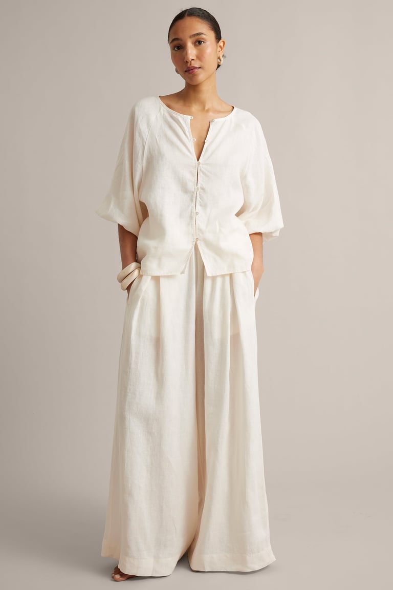 chinese dress ladies Kay/Day linen dress